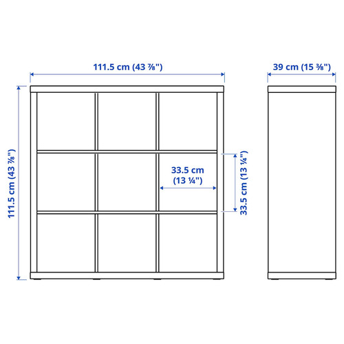 IKEA宜家KALLAX 卡莱克搁架单元多功能置物架搁架单元现代简约 - 图3