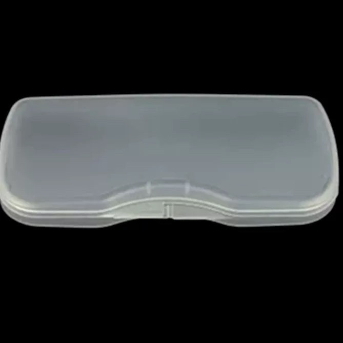 眼镜配件眼镜盒近视眼镜太阳镜夹片盒白色磨砂盒司机墨镜夹片盒子,淘宝优惠券,粉丝福利购,淘宝优惠卷