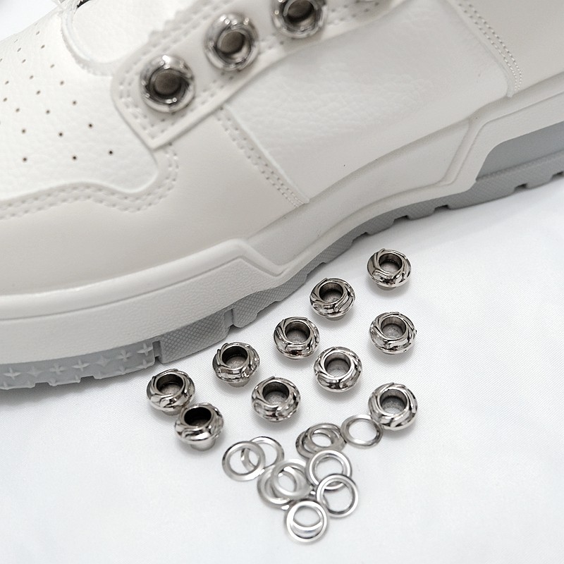 复古合金银色抹黑气眼扣帆布鞋运动鞋鞋带眼diy改鞋配件内径6mm,淘宝优惠券,粉丝福利购,淘宝优惠卷