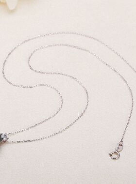 诸暨海水大溪地珍珠吊坠9-10mm轻奢简约王妃正圆珍珠项链锁骨链女