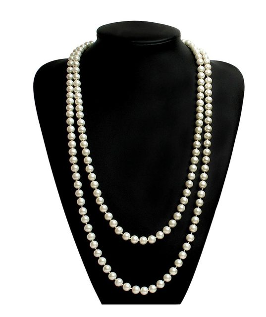 Pearl necklace necklace multi-night Shanghai Hepburn same style