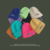 Long White Hills Ski Gear Rental Winter Han Version Knitted Hat Protective Ear Warm Wool line hat Cold hat (sale)