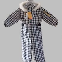 Long White Mountain ski suit rental cclteam black and white lattice children with ski suit male and female veneer double board