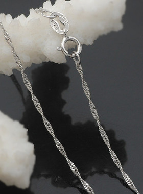 饰品925纯银百搭锁骨链
