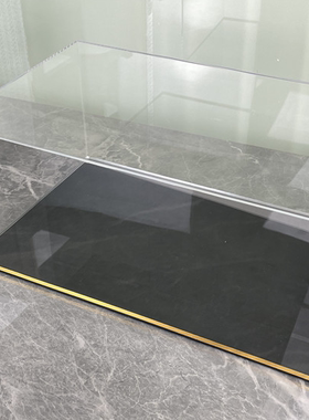 高透金边亚克力罩子防尘罩手办罩摆件罩陈列品保护罩家居卖场饰品