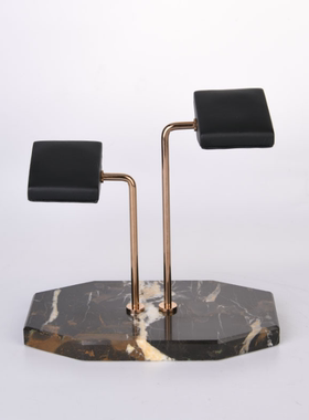 大理石底座手镯展示架桌面摆件