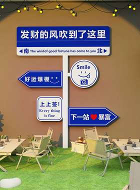 网红拍照区布置打卡墙高级感背景