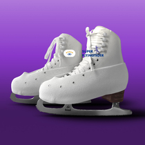 Patins de protection de la gaine de protection patinage artistique avec insert anti-grattage des chaussures de patinage blanc patins patins à glace chaussures anti-usure