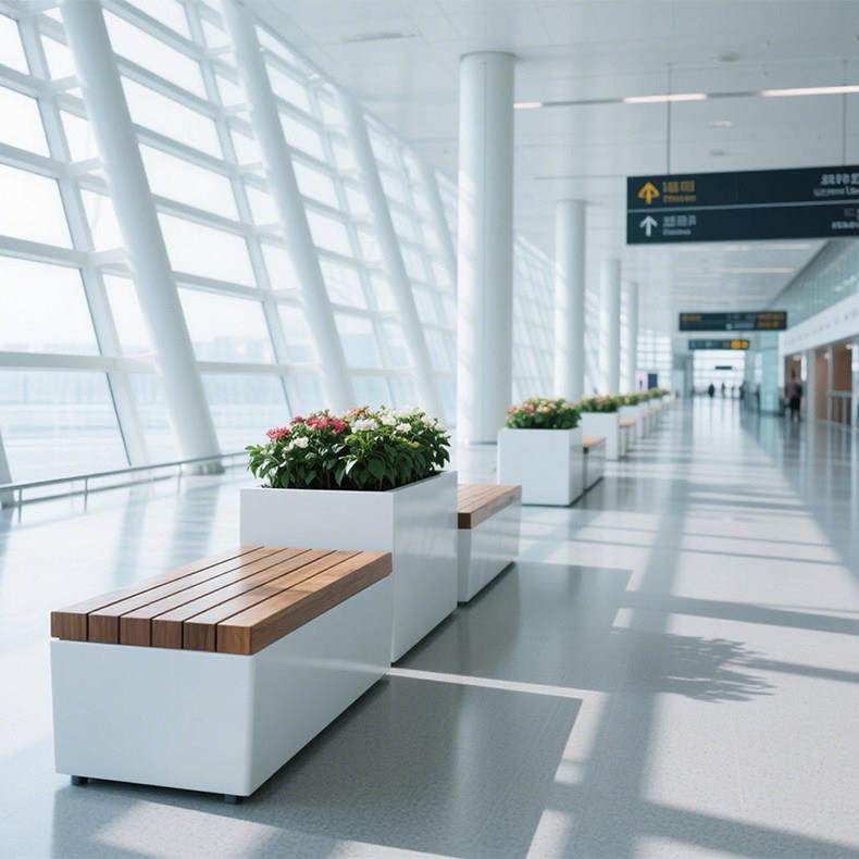 户外铁艺花箱市政花槽商业街组合花架定制房地产移动花坛围栏隔断,淘宝优惠券,粉丝福利购,淘宝优惠卷