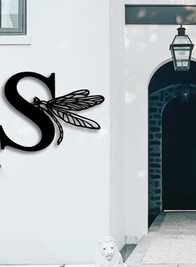 24英文字母组合墙面装饰壁挂民宿幼儿园庭院院子自由排列墙饰壁饰