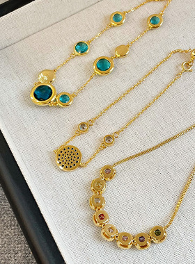 nala娜啦梦幻紫水晶手链轻奢感ins手链女生轻奢小众精致手串