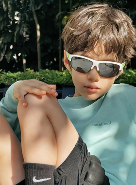 日本美山 mont-bell 2026儿童半包镜框防UV99%透光护目太阳镜墨镜