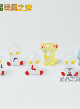 夜光卡通奥特曼小怪兽树脂摆件会发光超人手办公仔摆件奖品礼物