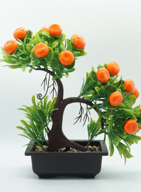 仿真植物新款创意辣椒盆景假花