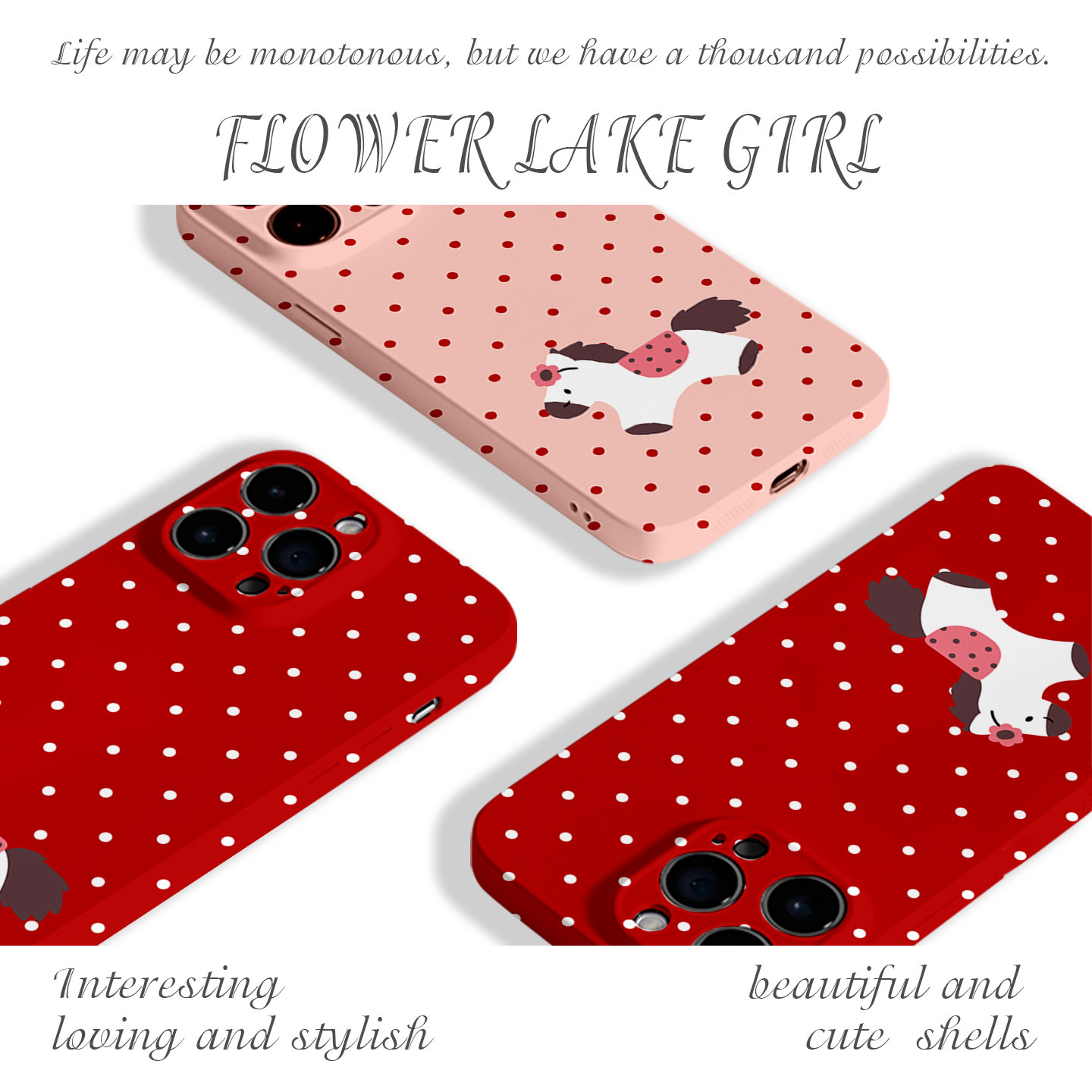 【马到福来】新年波点萌马适用iPhone16/17promax手机壳华为pura70小米17畅享90情侣vivoS20软iqoo15苹果15,淘宝优惠券,粉丝福利购,淘宝优惠卷