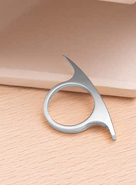 中性情侣朋克戒指不锈钢简约个性