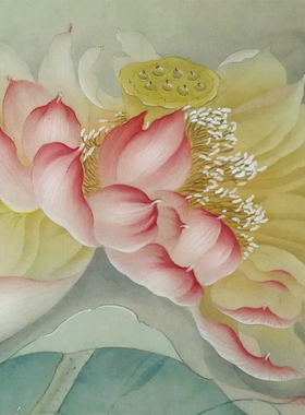实物勾线白纸杨冬尺寸可选工笔画
