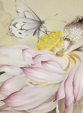 实物勾线白纸杨冬尺寸可选工笔画