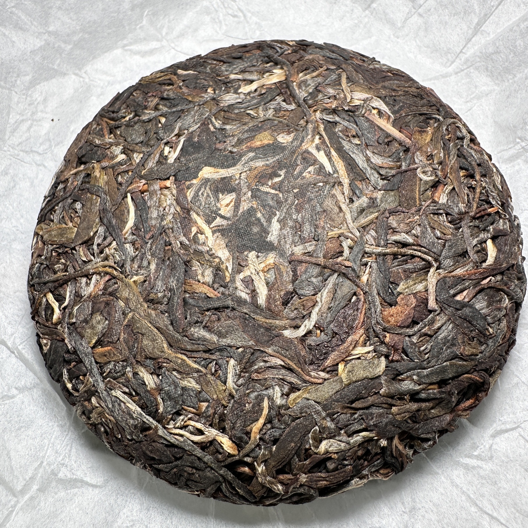 嘎巴茶普洱生茶100克饼茶叶GABA Black Tea野生古树春茶清香回甘 - 图1