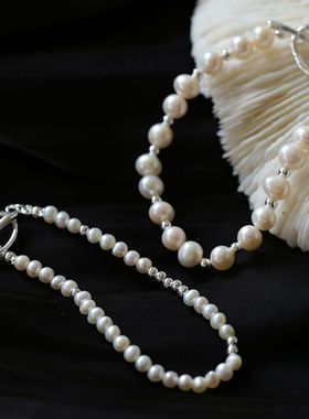 小众高级感气质天然珍珠手链女