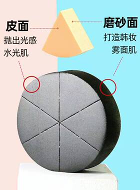 美妆蛋海绵干湿两用收纳盒粉扑