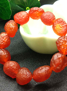 天然阿拉善糖果色本命年玛瑙原石