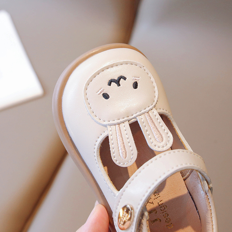 2024新款春秋儿童皮鞋女童公主鞋可爱小兔软底小童单鞋宝宝1-3岁5,淘宝优惠券,粉丝福利购,淘宝优惠卷