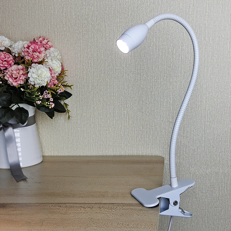 led夹子式台灯床上看书夹灯宿舍床头小夜灯护眼读书灯阅读灯聚光,淘宝优惠券,粉丝福利购,淘宝优惠卷