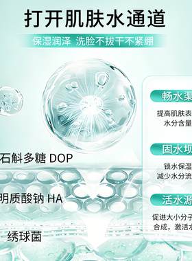泊美植物深层清洁毛孔保湿洗面奶