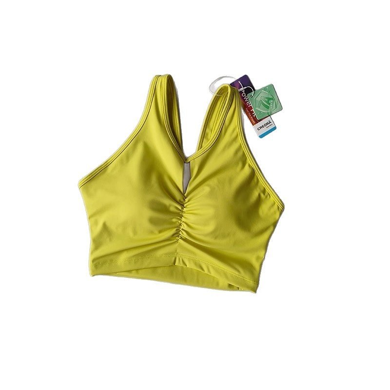 夏季新款高强度一体式防震纯色运动内衣训练聚拢健身瑜伽背心女,淘宝优惠券,粉丝福利购,淘宝优惠卷