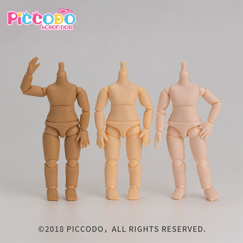 Piccodo皮可哆现货新正版body10素体p10可动人偶12分bjd娃娃身体 - 图0