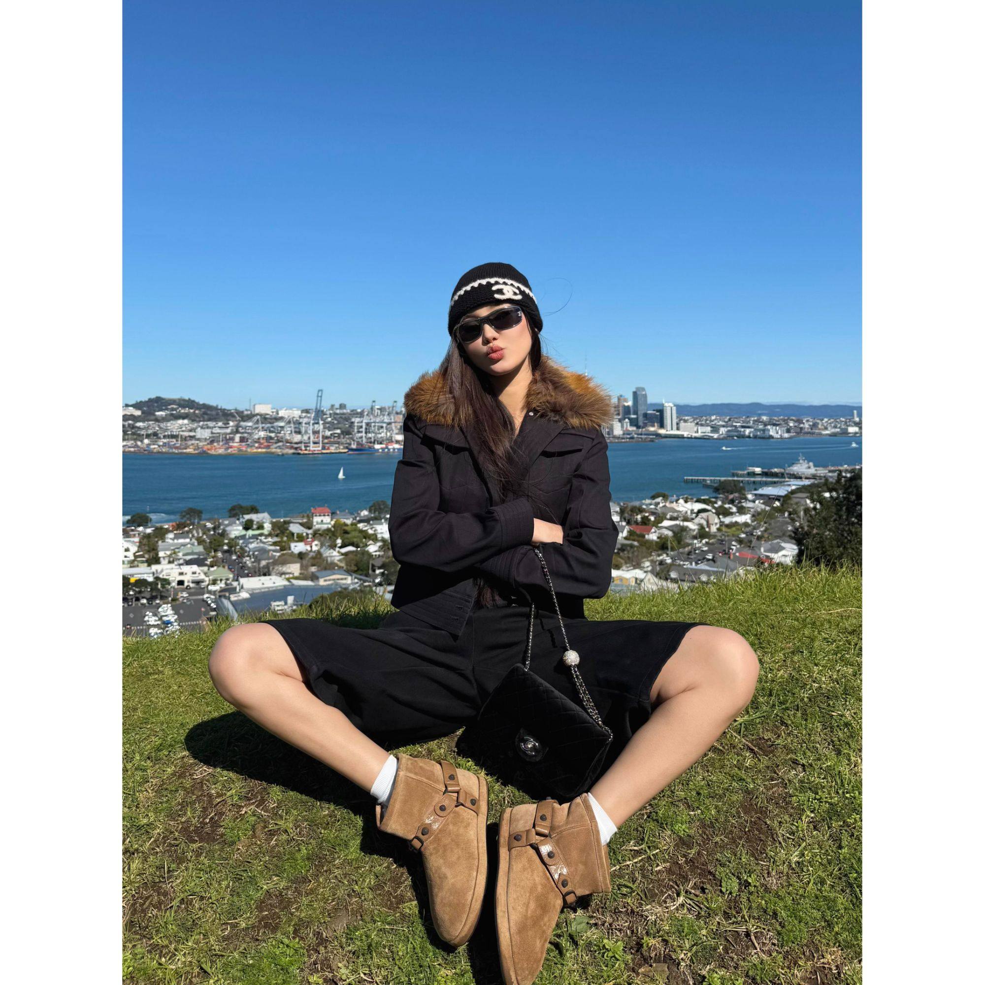 巴黎皮毛一体雪地靴女冬季新款皮带扣厚底羊毛短靴加绒保暖棉鞋子,淘宝优惠券,粉丝福利购,淘宝优惠卷