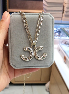 防过敏不掉色时尚轻奢女毛衣链