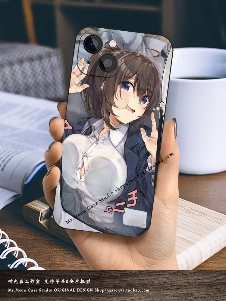 满员电车少女适用iPhone16/12/13苹果14日系Xs动漫15ProMax全包防摔11手机壳华为荣耀OPPO小米VIVO安卓保护壳
