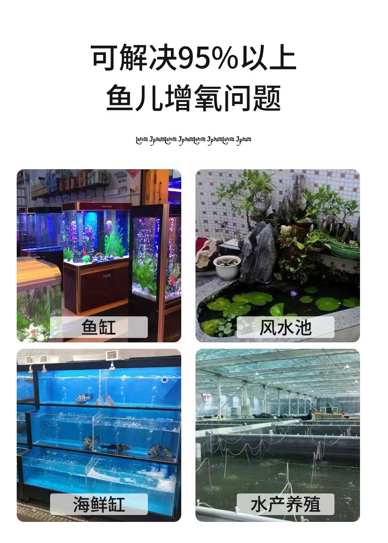 鱼缸水族箱纳米气盘气头气饼沙头增氧气石气泡石增氧泵制氧泵爆氧 - 图0