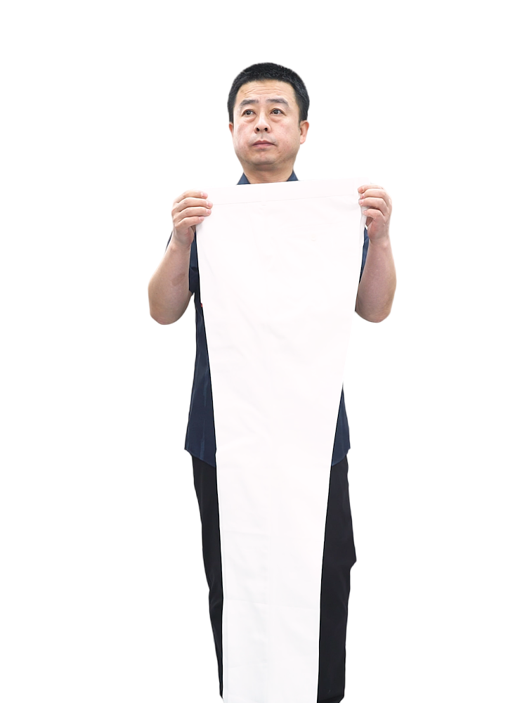 商务休闲裤男 威可专柜正品夏季长裤 白色100%棉 修身纯棉裤子 - 图3