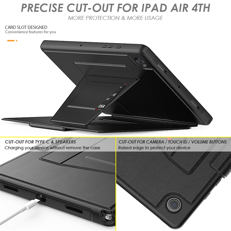 保护壳适用于三星Galaxy Tab A8 10.5英寸SM-X200/X205C平板电脑防摔保护套翻盖全包壳商务智能休眠皮套外壳 - 图1