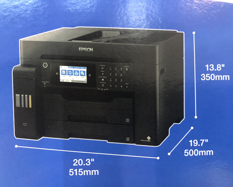 EPSON爱普生L15158/L15168无线A3打印复印办公双面高速图文打印机 - 图2