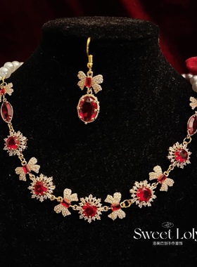 敬酒结婚项链锆石项链锆石包邮女