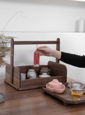 提仓北美黑胡桃木禅意新中式