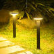 Outdoor solar lawn light, simple modern garden light, waterproof lawn garden landscape light, home villa street light