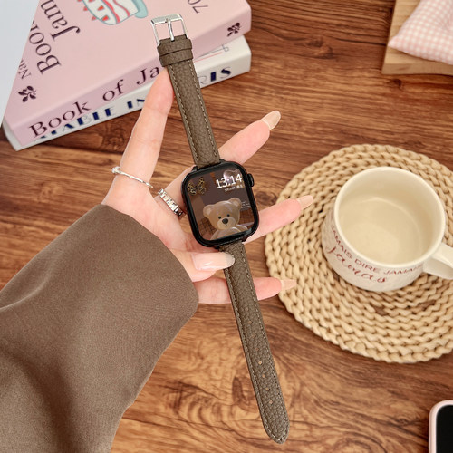 适用华为fit4手表表带皮质新款4pro智能watchfit3腕表系列2/1女款 - 图2