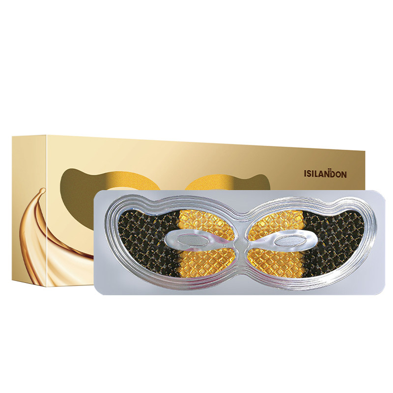 伊诗兰顿黄金多效改善细纹眼贴膜 伊诗兰顿眼膜