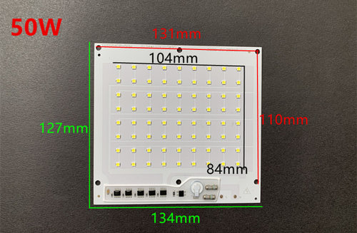 免驱动LED灯板集成灯珠AC220V投光灯路灯COB光源维修配件50W200W - 图0