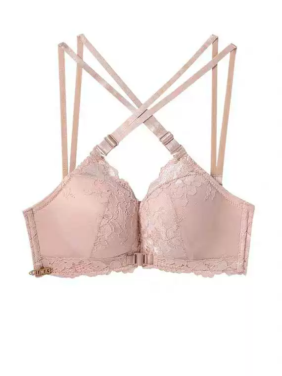 White wireless bra, push up bra, bra top, beautiful back, increased thickness