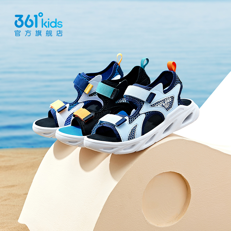 361童鞋儿童凉鞋夏季新款软底防滑沙滩男童运动凉鞋大童女童鞋子-图3