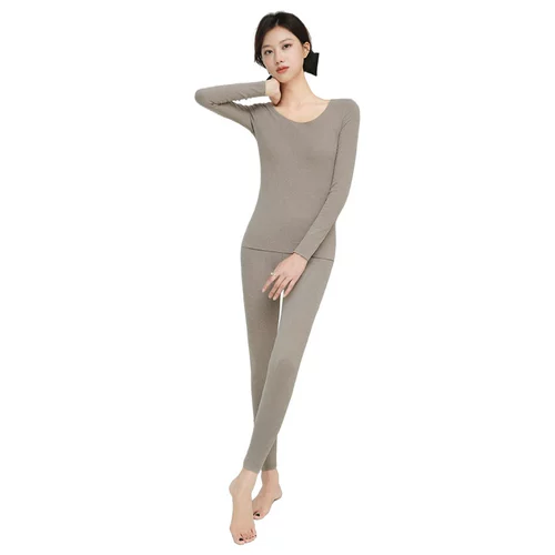 Бархатное термобелье, штаны, осенний тонкий комплект, приятное телу удерживающее тепло нижнее белье