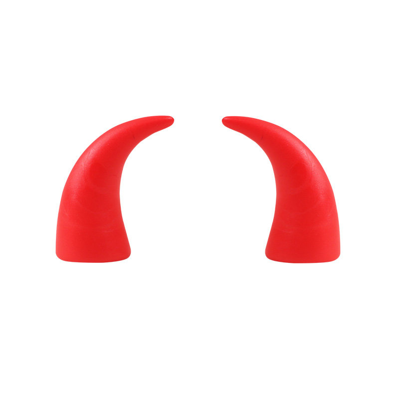 创意搞笑车载中控台显示屏小牛角方向盘恶魔角可爱汽车装饰品摆件,淘宝优惠券,粉丝福利购,淘宝优惠卷