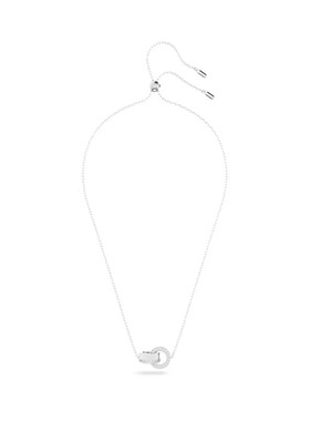 Swarovski/施华洛世奇Hollow环形相扣项链吊坠正品百搭饰品