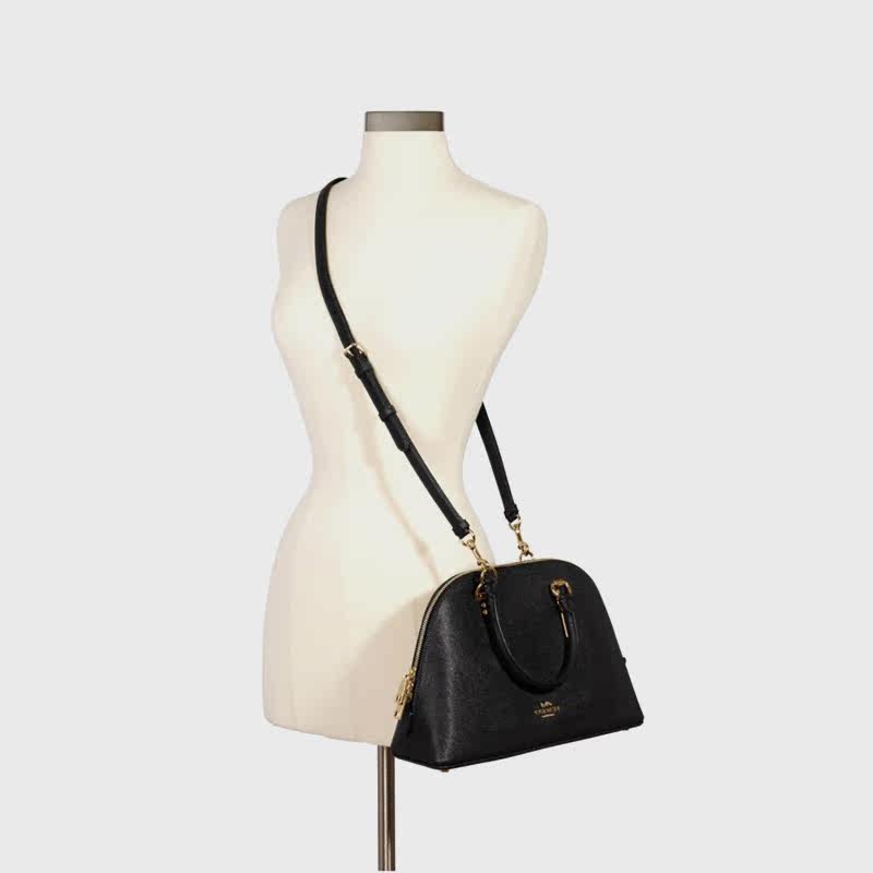 coach /蔻驰女士拉链高级感贝壳包 客邻尚品女士包袋